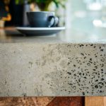 Concrete benchtop, cafe benchtop